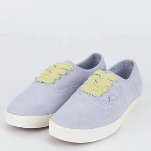VANS Authentic Lowpro Fat Lace Lime Sherbet Size 7 Men / 8.5 Women